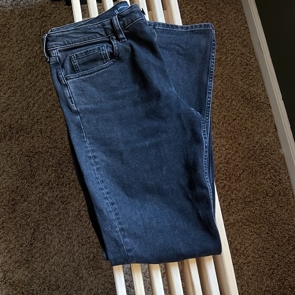 COPY - Everlane Slim Fit Uniform Denim 32 x 34 in Washed Black